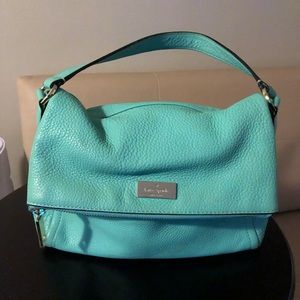 Kate Spade aqua handbag